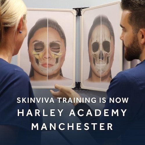 MOBILE SkinViva Training Academy is Now Harley Academy Manchester Medical Aesthetics Training - Mobile Homepage Banner - 15